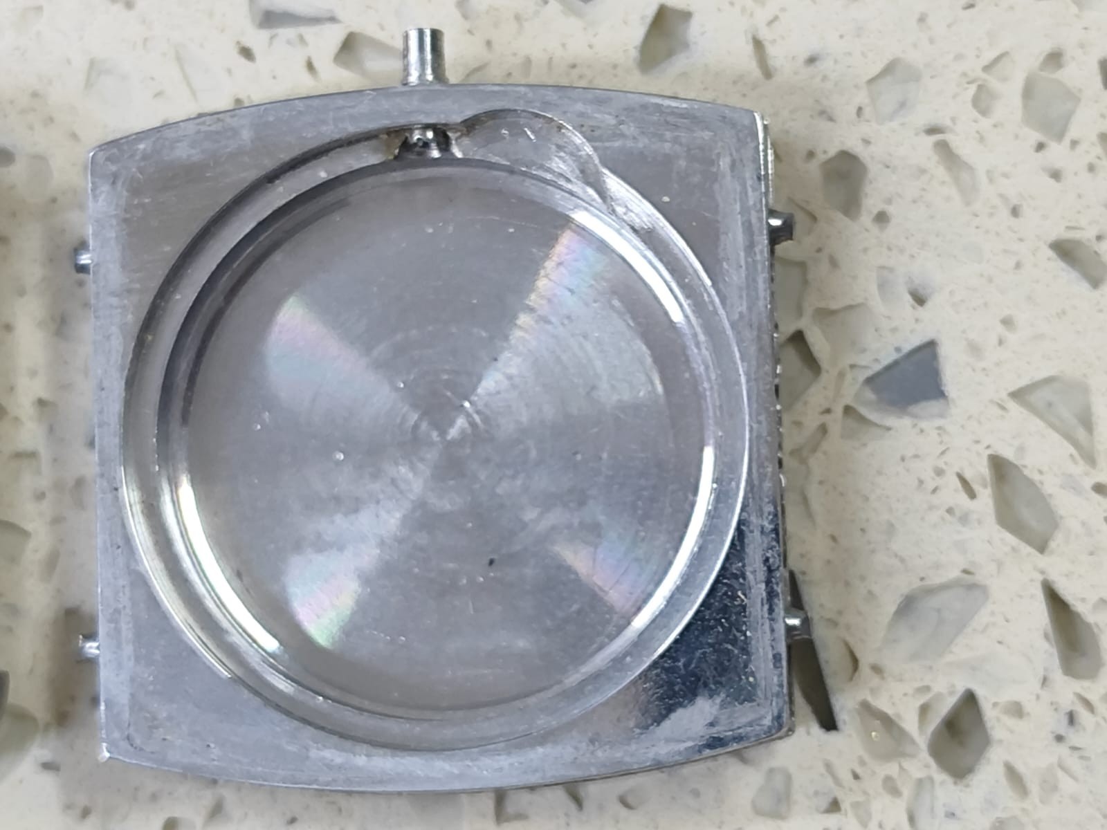 1977 SEIKO 5606-5070 Part CASE & Back case Used