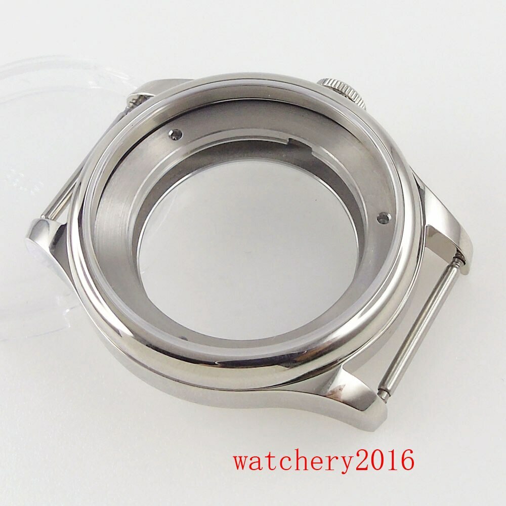 39mm Sapphire Glass Stainless Watch Case fit for Miyota 8215 821A 8205 DG 2813