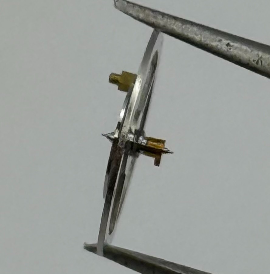 EB 8800 Balance Wheel Complete And Spring 12”’ Renata 1309 Watch Movement Parts