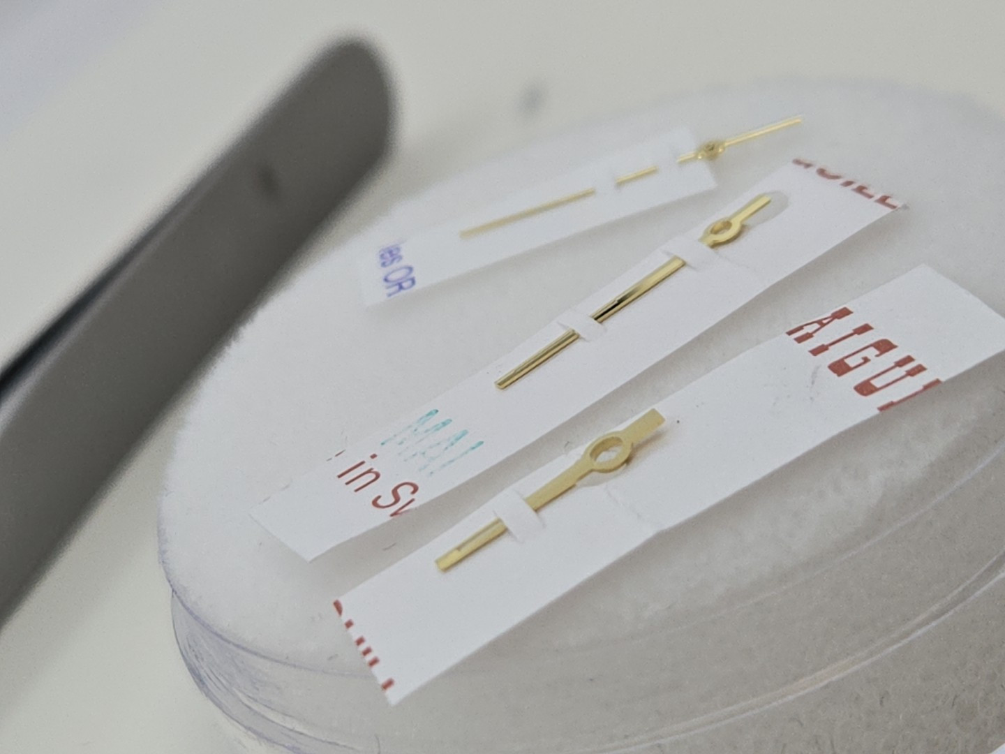 Rolex Hands , 15053 , Yellow Gold, Luminous, NOS