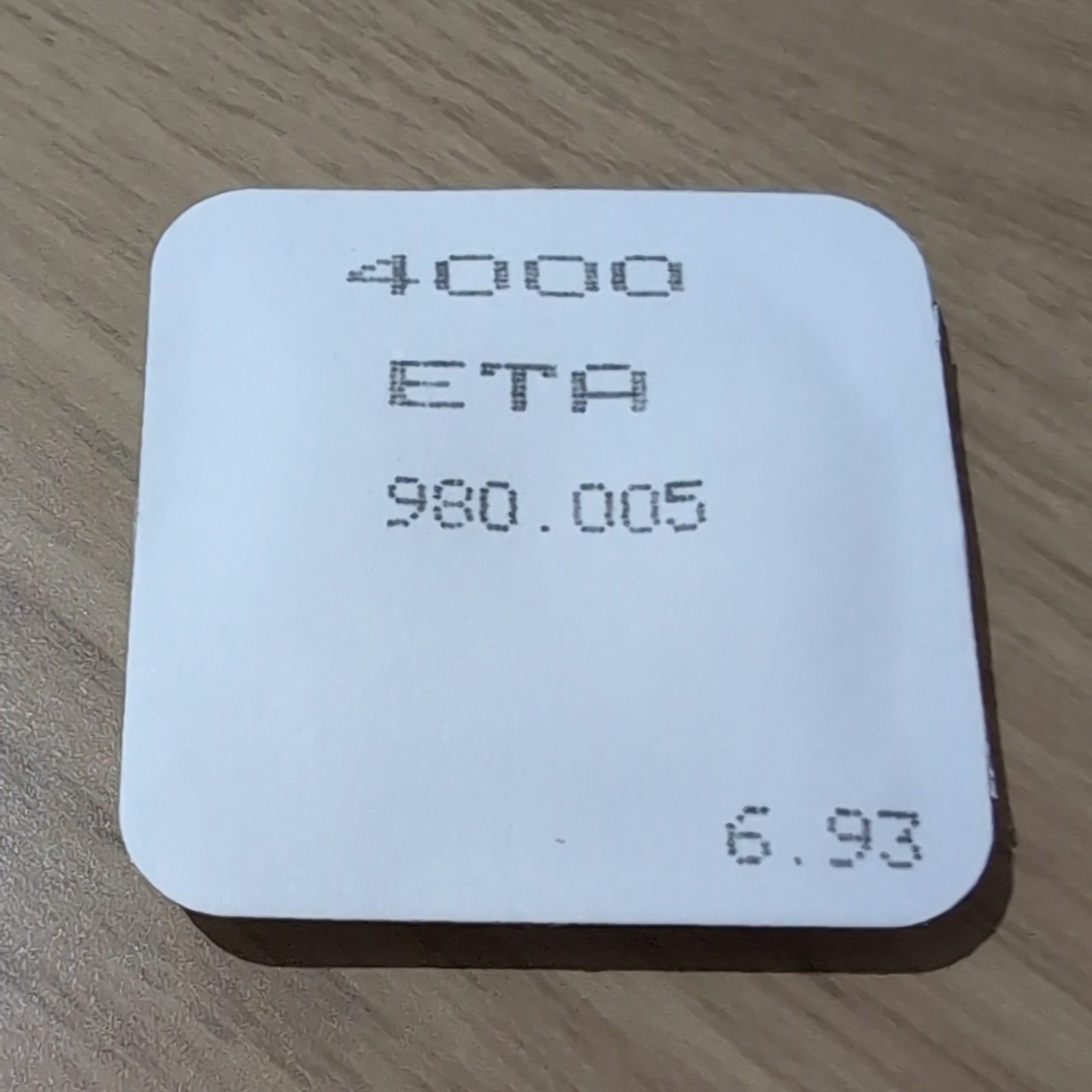 Brand New ETA (ESA) Calibre 980.005 – Circuit – Part No. 4000