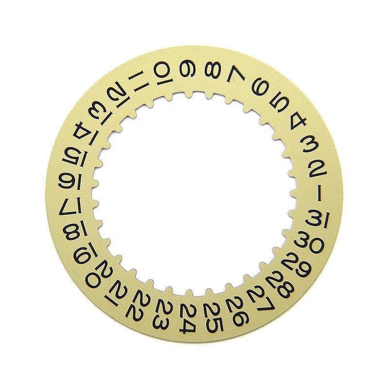 Genuine Rolex 3135 3155 3175 3185 Caliber 16100 Champagne Beige Date Disc Wheel