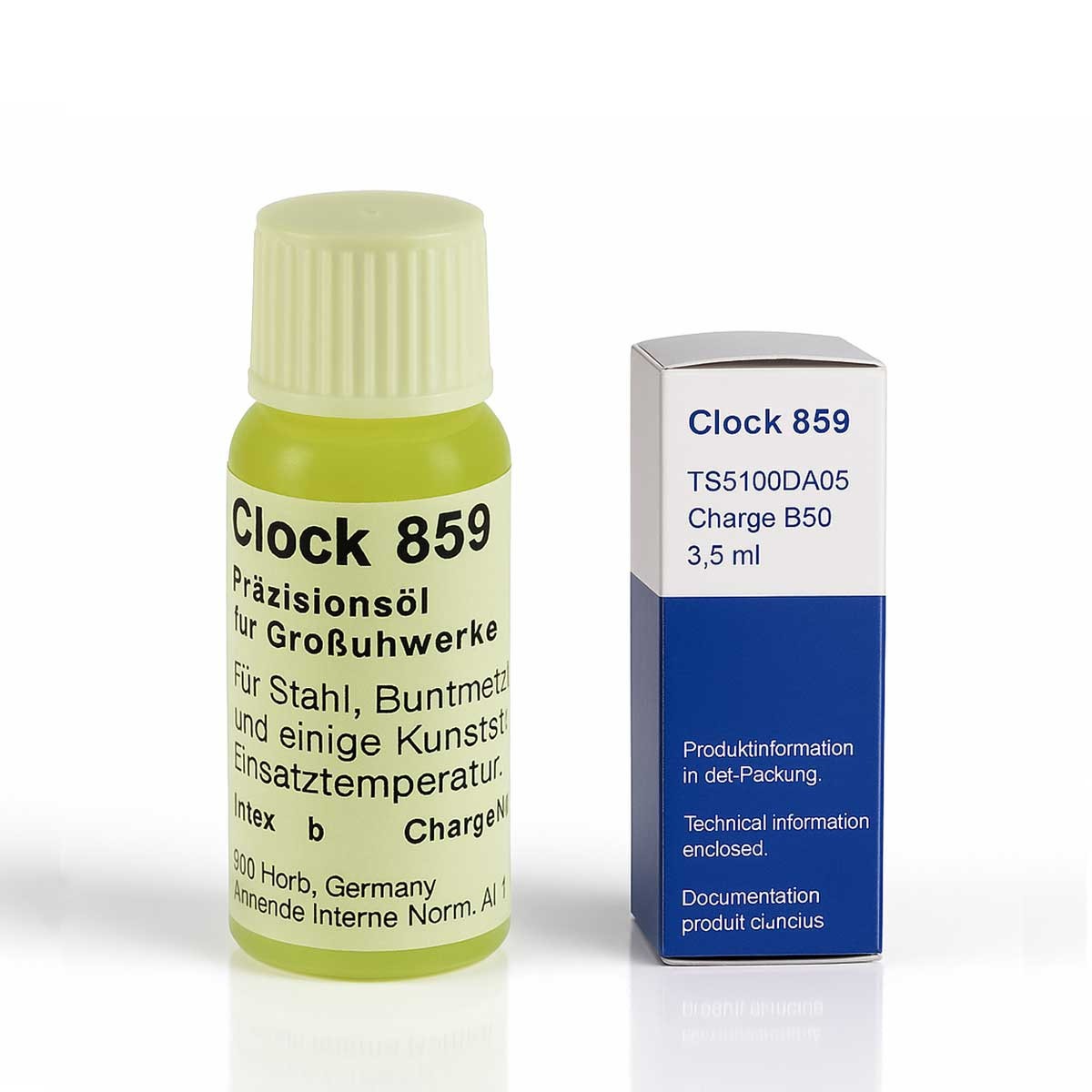Dr.Tillwich TS5100 859 Watch Oil 3.5ml Brass Precision Lubricant