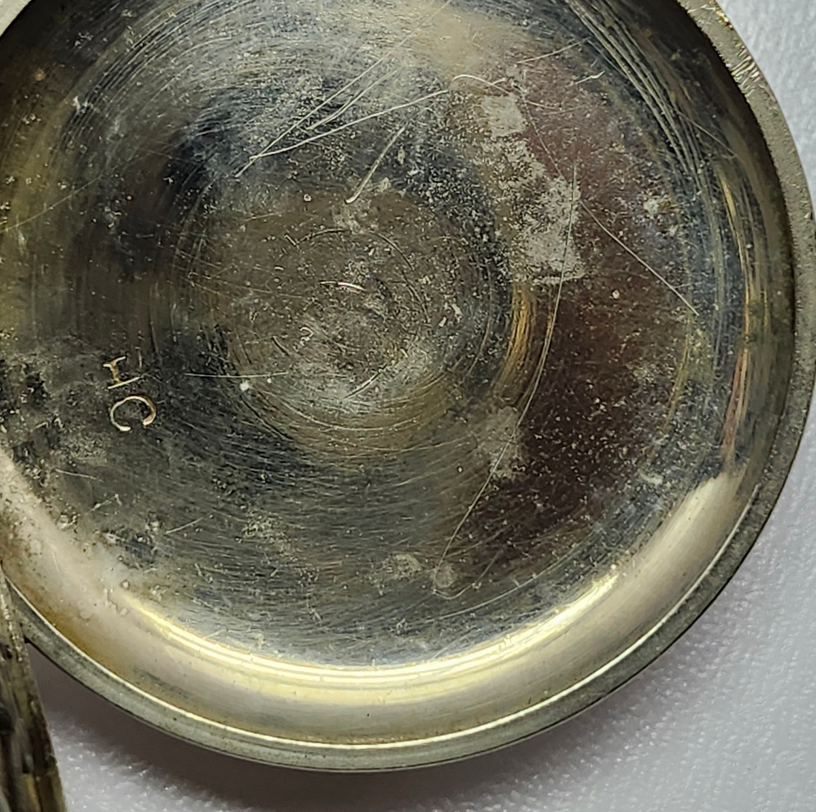 Swiss Hermes Pin-Set Cylinder Pocket Watch Movement & Case Parts Repair