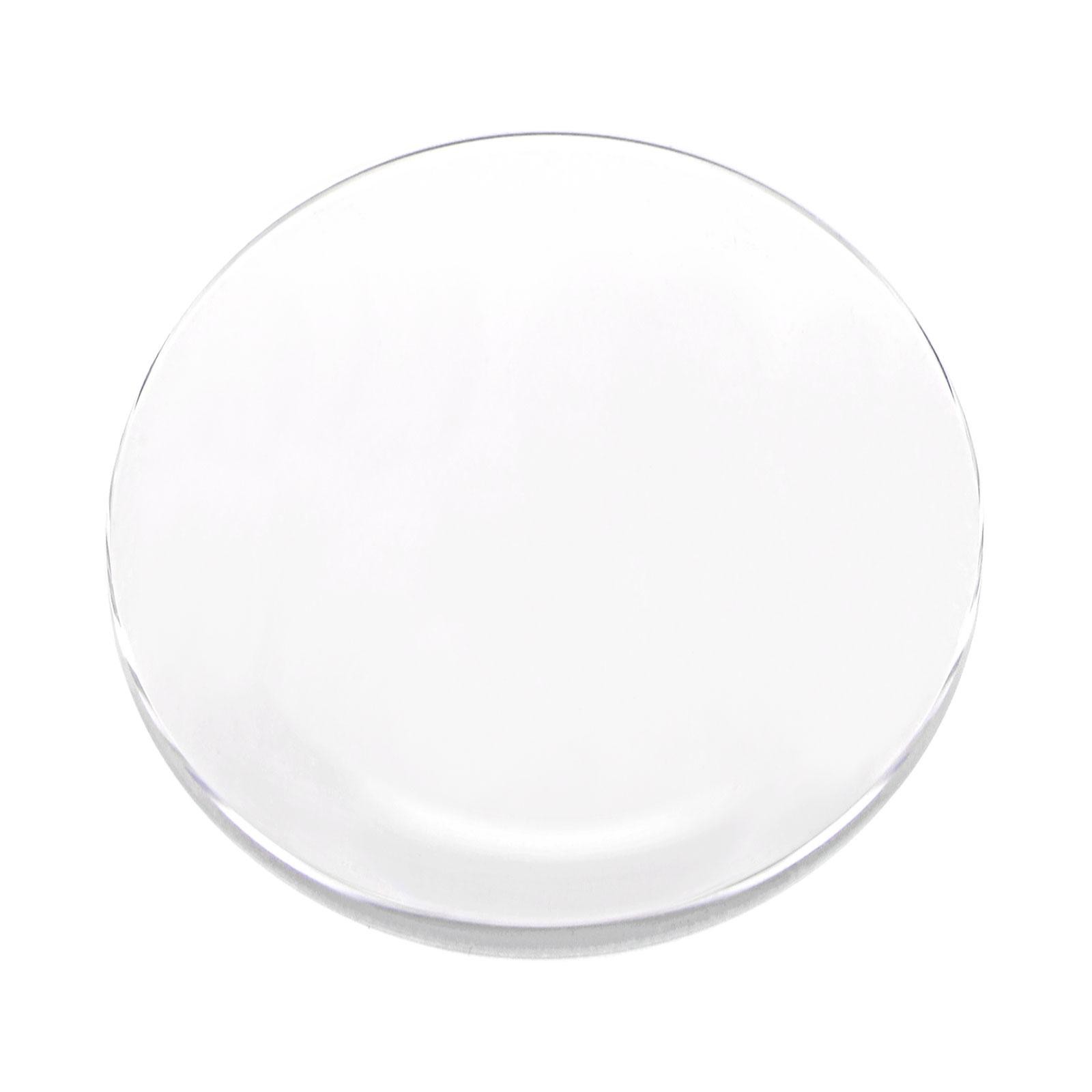 Glass Watch Single Lens Round 18mm Dia 1.3mm Edge Thickness, Transparent