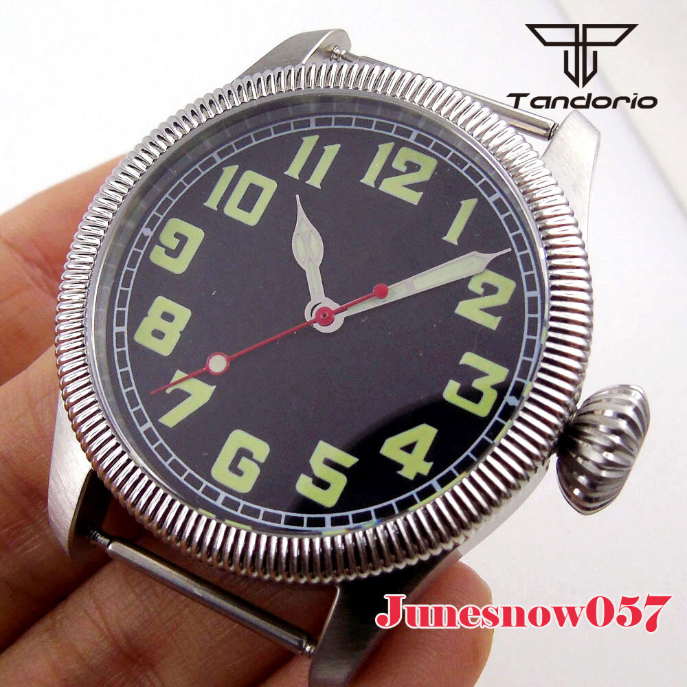 Fit NH35 NH36 NH34 ETA2824 39MM Men Watch Coin Edge Bezel Case Dial Hand Set