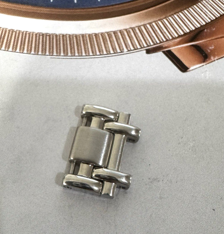 Concord Watch Link SARATOGA NEW Stainless Steel 14mm Swiss Made