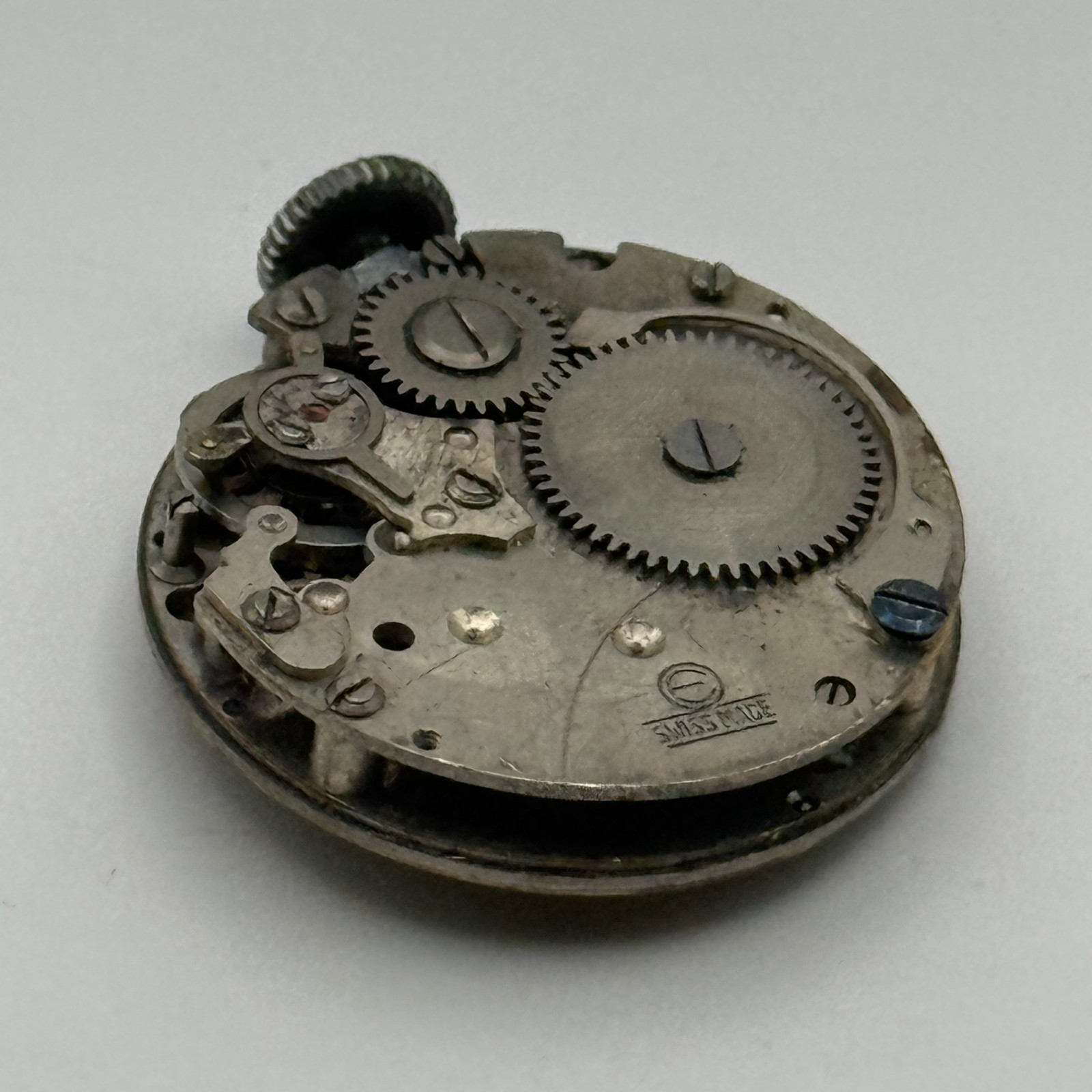 Ebosa 119 Watch Movement Rocar Sub Seconds Manual Wind Vintage Parts 23.7mm