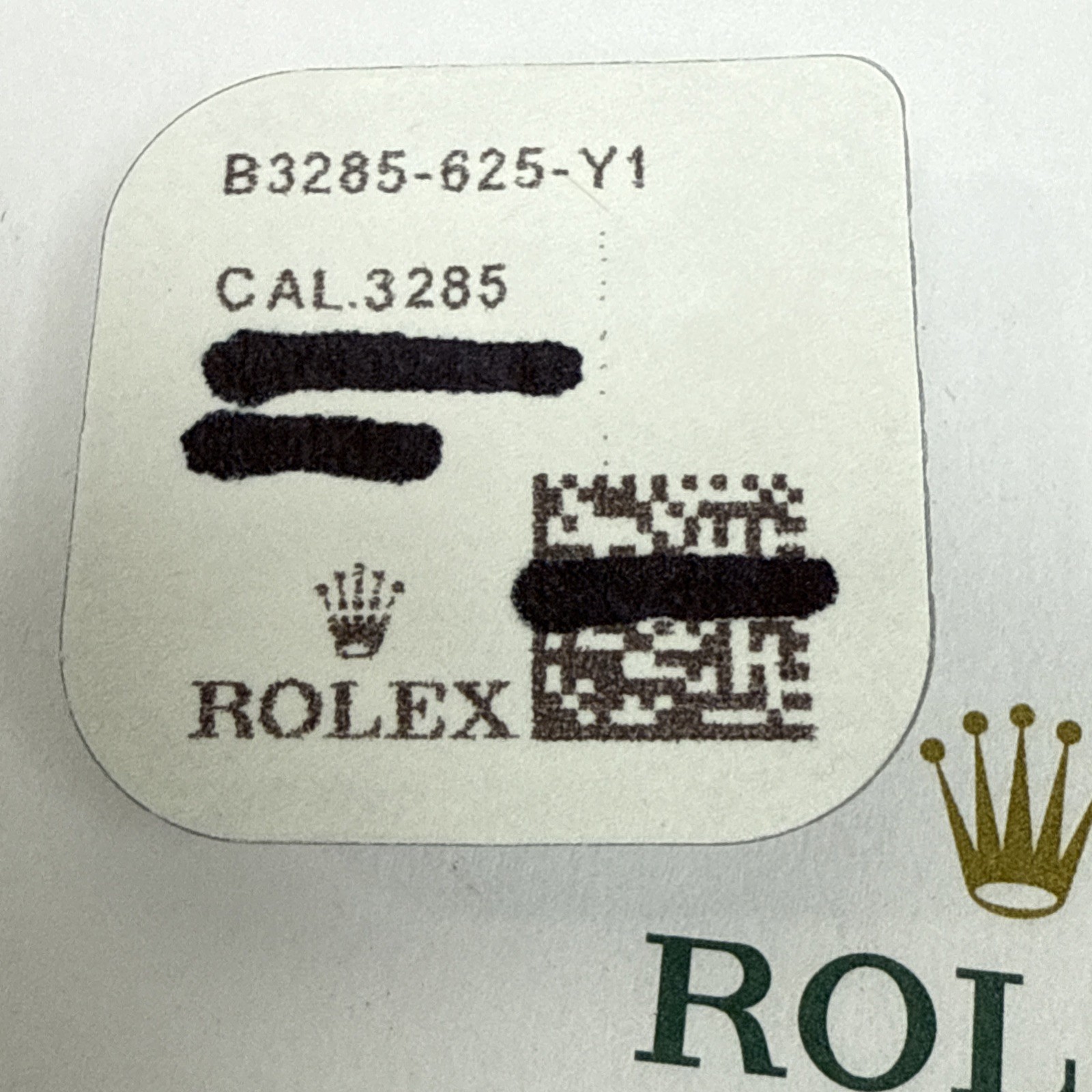 GENUINE Rolex 3285 625 Date Wheel Mounted New Sealed