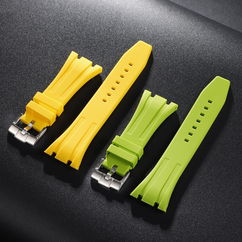 27/28/30mm Silicone Watch Band Strap for Ap Royal Oak Offshore 15703 Sport NEW