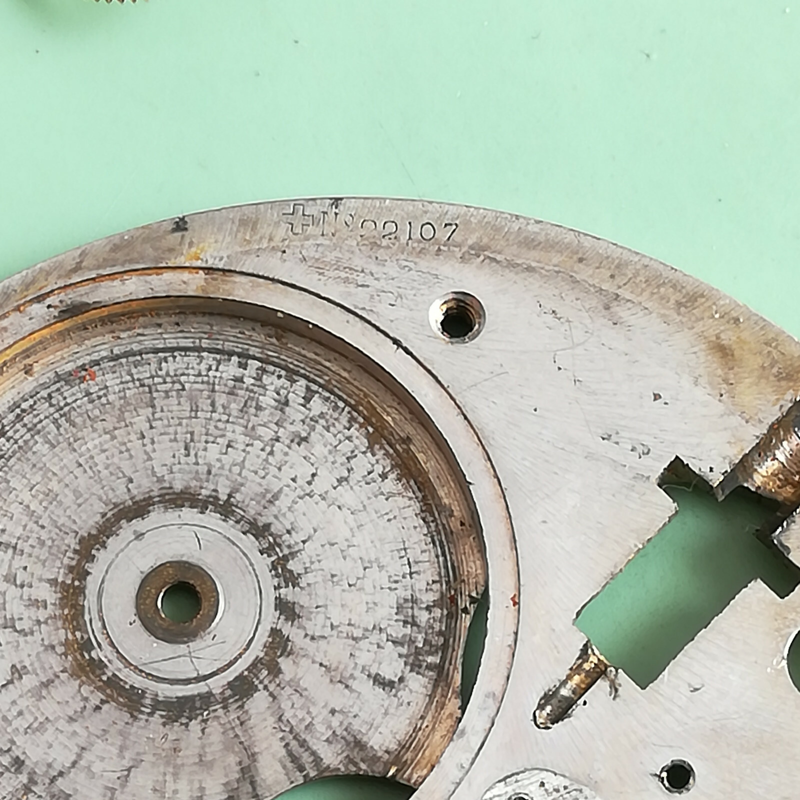 READ DESCRIPTION!! Longines 18.79 pocket watch movement parts