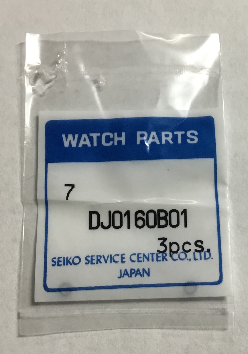 Vintage Genuine SEIKO Crown Gaskets NOS #DJ0160B01