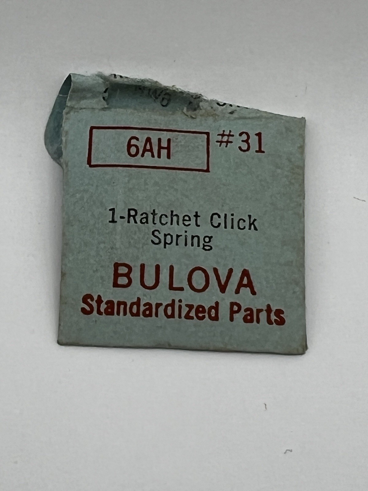 7 Pc Vintage Watch Clock Parts Lot Bulova Waltham Big Ben Springs