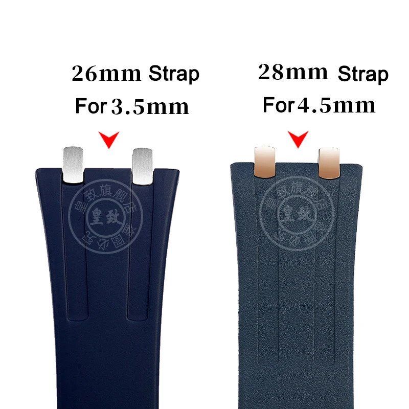 Watchband Steel Conversion 3.5mm 4.5mm For Audemars Piguet 15400 15710 Offshore