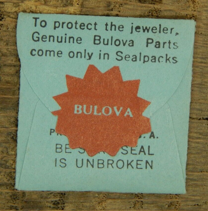 Genuine Bulova 10BPAD 588P Date Pin Watch part NEW OLD STOCK