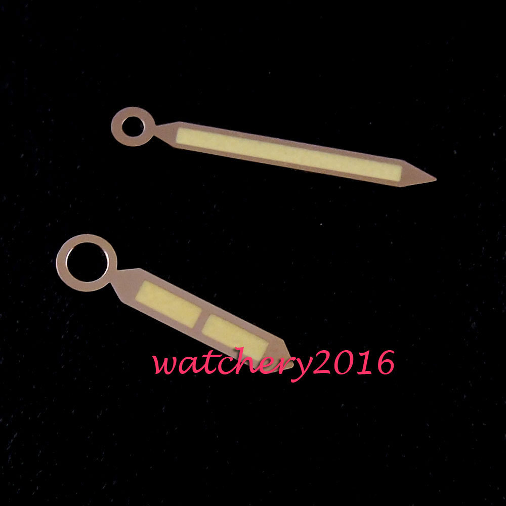 Rose Gold Watch Hands for UNITAS ETA6497 6498 ST3600 3620 Hand Winding Movement