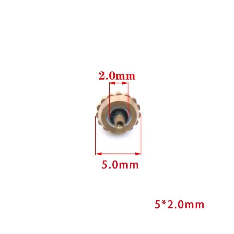 Sapphire Crown 5×2.0mm for Luxury Watches Watch Bullet Diamond Style 1PC