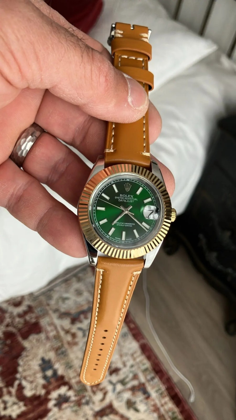 Watch Case Fluted 36mm 39mm for NH35 NH36 4R36 Sapphire Crystal 28.5mm Dial