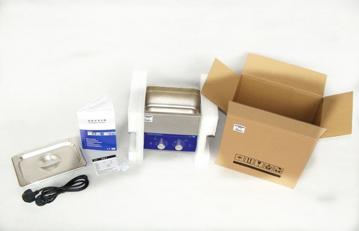 3L Timer Heated Jewelry Printer Head Tableware Ultrasonic Cleaner 120W DR-MH30