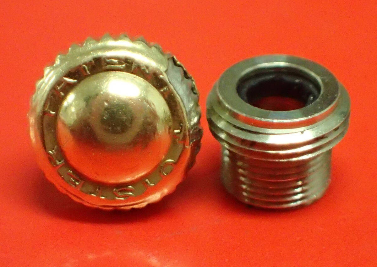 ROLEX Original Patent Gold Crown Tube 5.5mm Bubbleback Oyster Royal