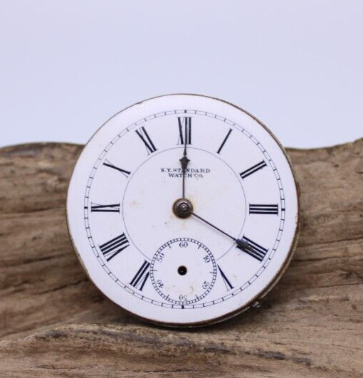NEW YORK STANDARD WATCH CO. 2122364 POCKET WATCH MOVEMENT 34.0mm Gr. 46 (GB)