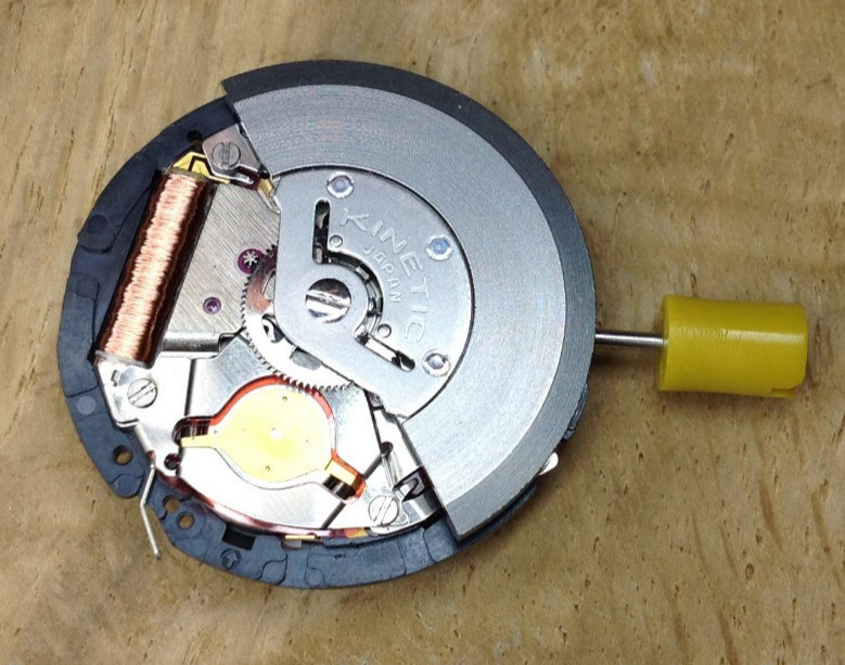 Seiko 5M63A Kinetic Watch Movement – Untested Parts / Repair