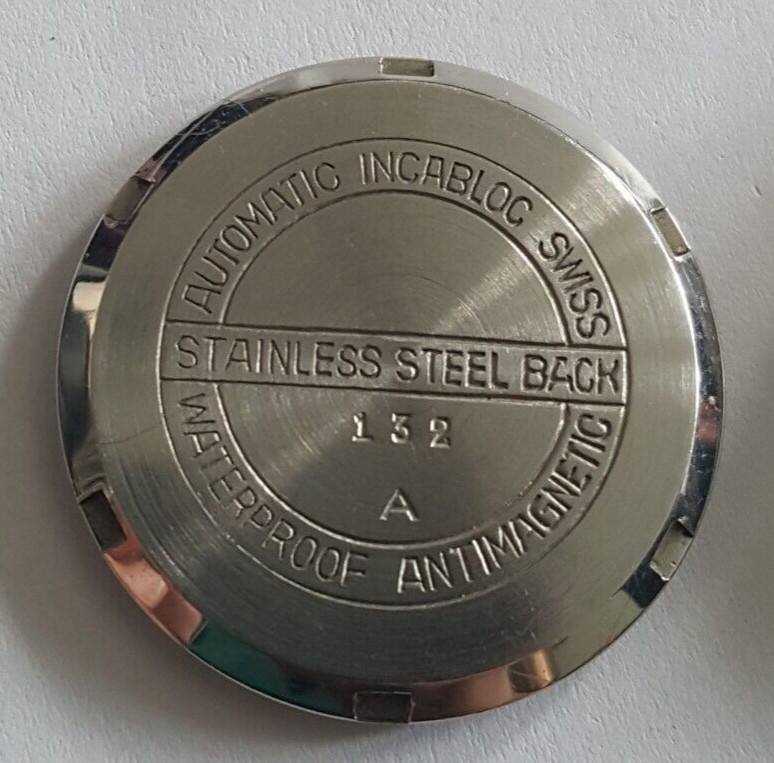 Enicar Steel Case For Automatic Movement With Diameter Of 27.50mm