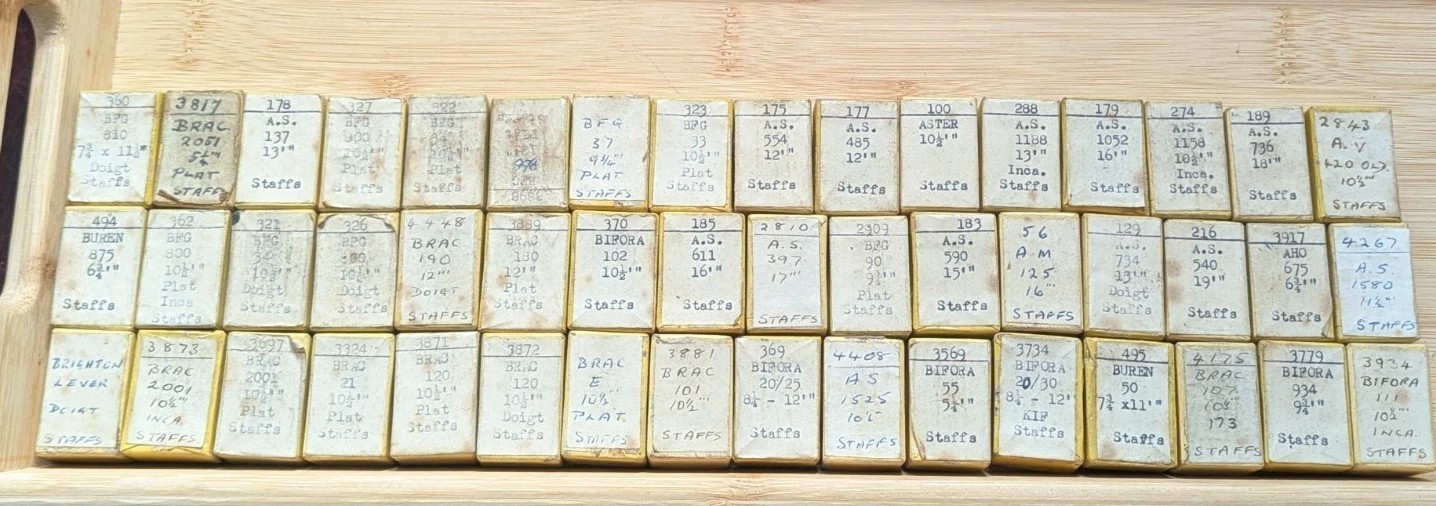 Watch Parts, New Old Stock in Boxes, Various Makes / Cals BRAC, AS, #R596