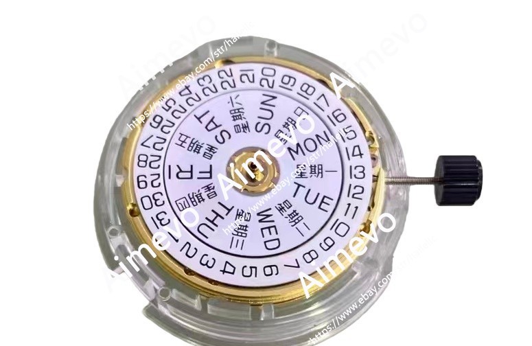 Clone ETA 2836 2836-2 Automatic Movement for Seagul st2146 Gold 2024 NEW ENGRAVE