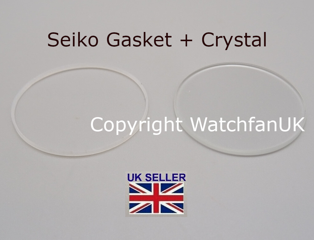 Crystal and Gasket Set For Seiko Y512-8029 Y481-0319