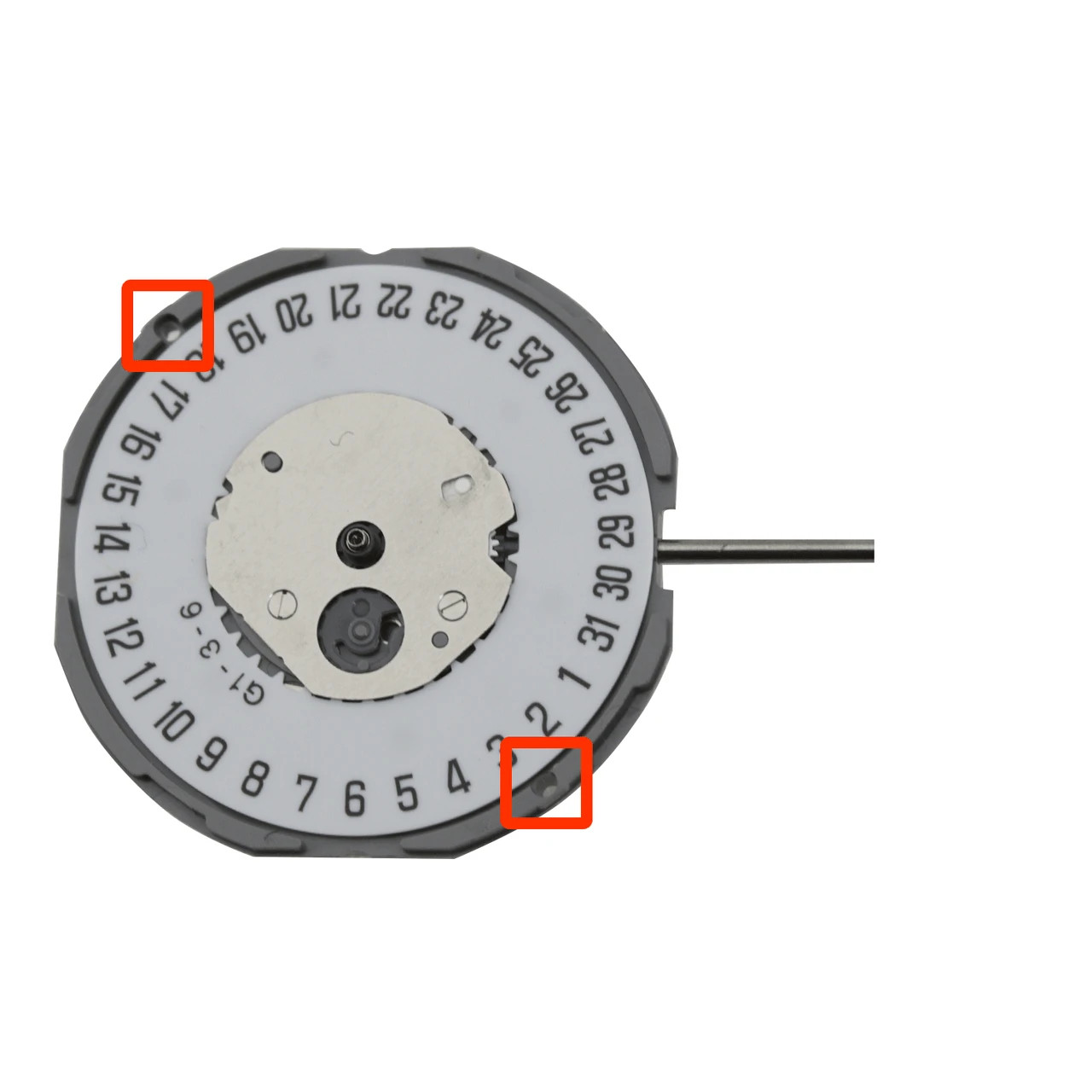 Miyota/Citizen GM12, 3 Hands, Japan Quartz Movement Ht. 4.20MM (Date @3/6)
