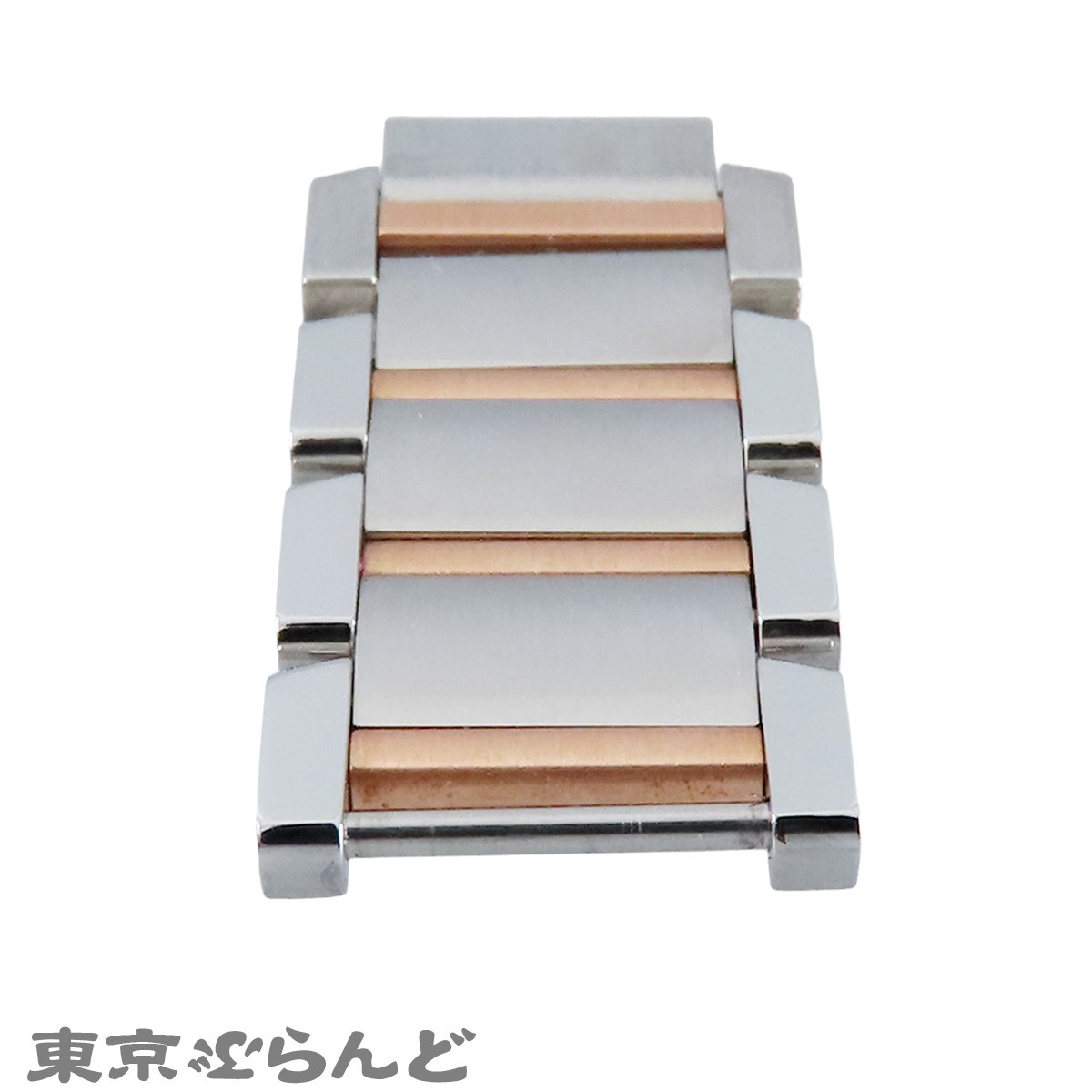 Genuine Cartier Tank Francaise Two Tone Bracelet Links 14mm 4pcs SS Rose Gold