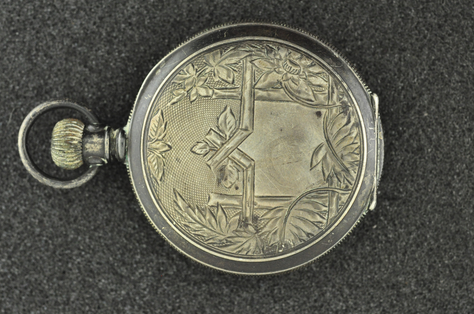 VINTAGE 6 SIZE COIN SILVER C.W.C SETM SET POCKET WATCH CASE!