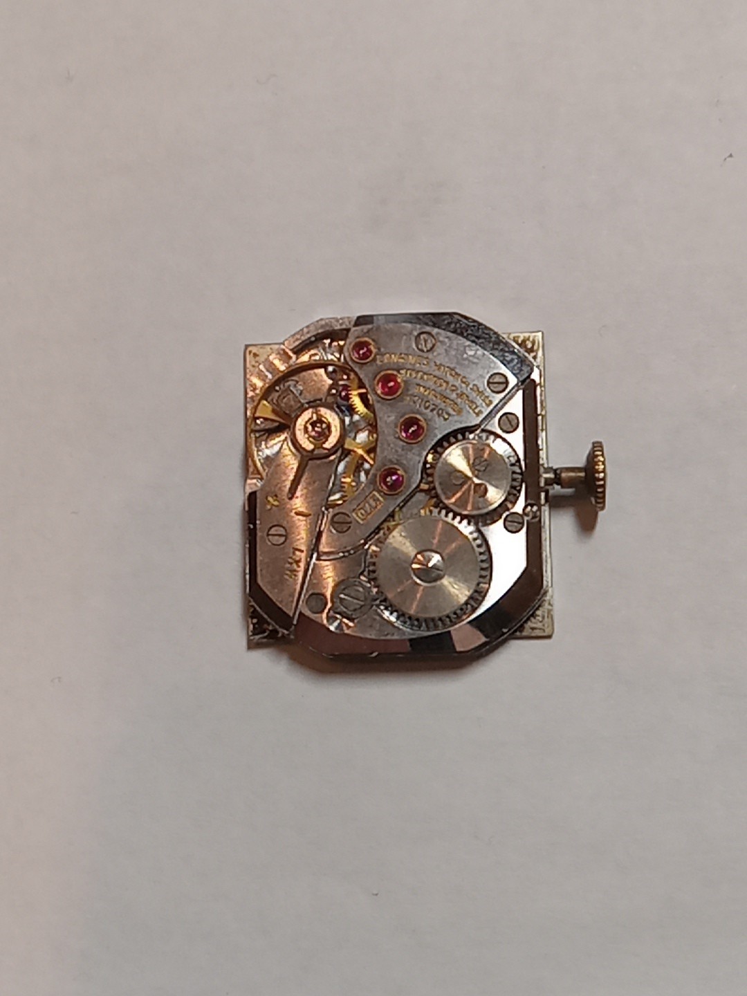 longines watch Movement Cal 370 Manual 17 Jewels Swiss Mens