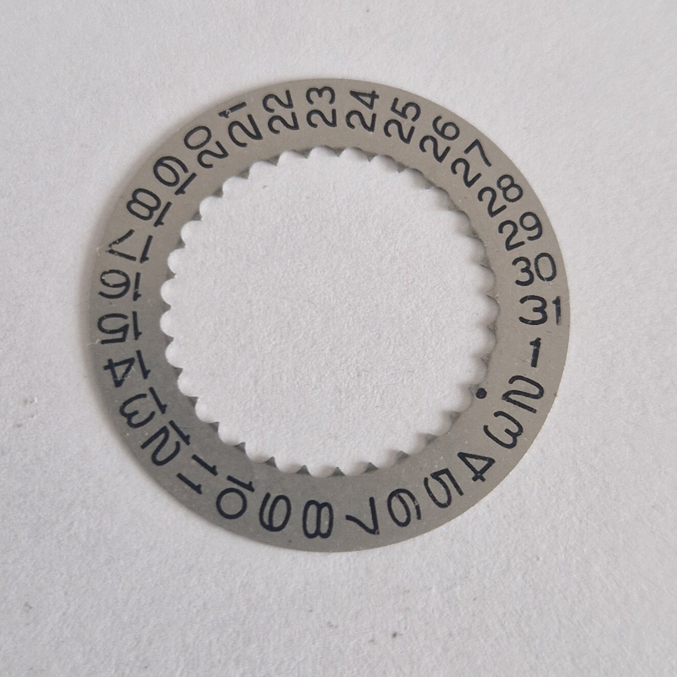 Seiko 6105A 6105B 6106A B C 6159A part. 801610 801 610 DATE DISC WHEEL