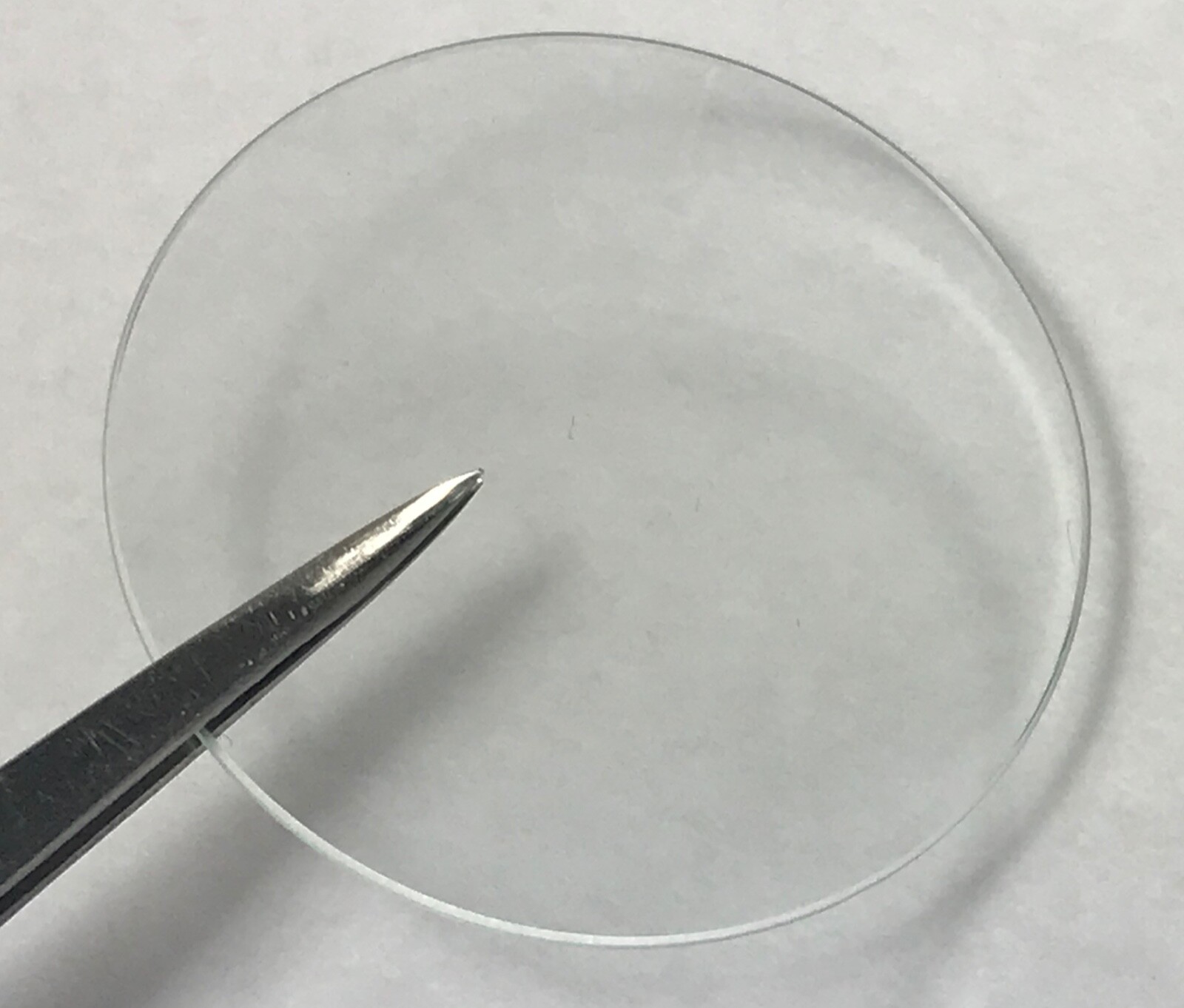 NEW ROUND 2MM THICK FLAT WATCH MINERAL GLASS CRYSTAL REPLACEMENT SIZE 16MM-50MM