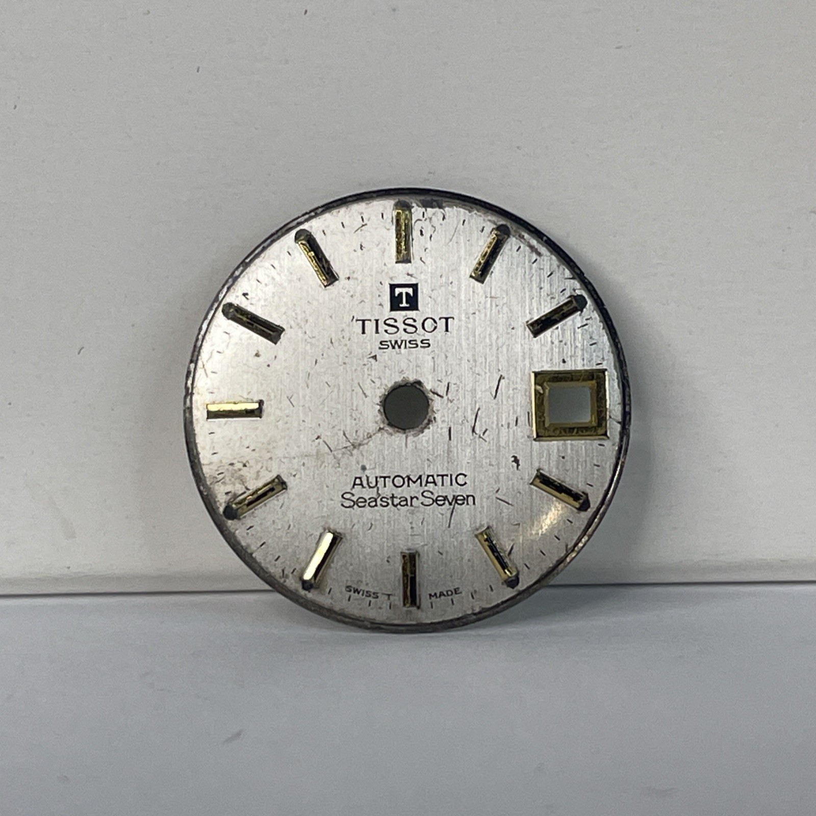 Vintage Tissot Automatic Seastar Seven Silver Dial 9.8mm