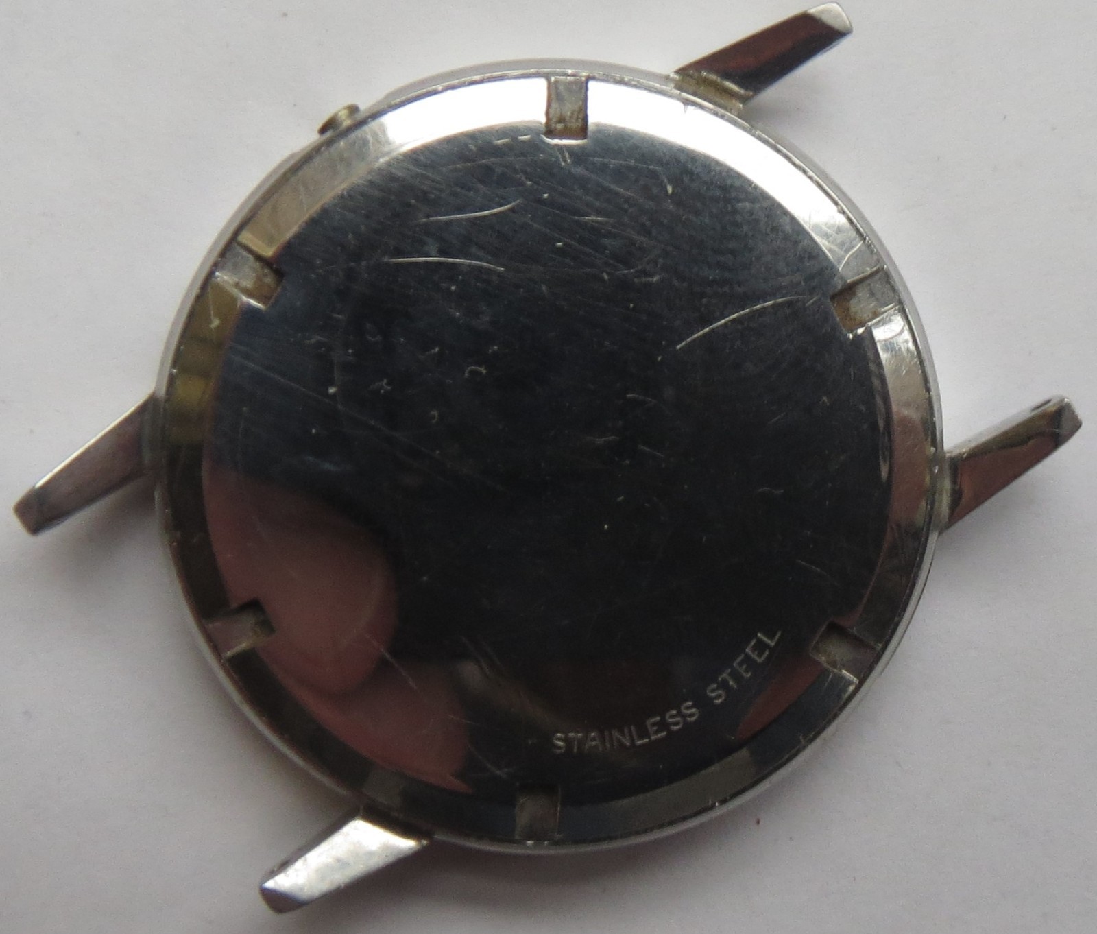Girard Perregaux mens wristwatch steel case screwback 34 mm in diameter