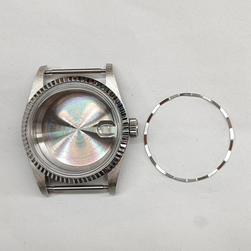 36mm Stainless Steel Watch Case For NH35/NH36 4R Movement 3ATM Watch accessories