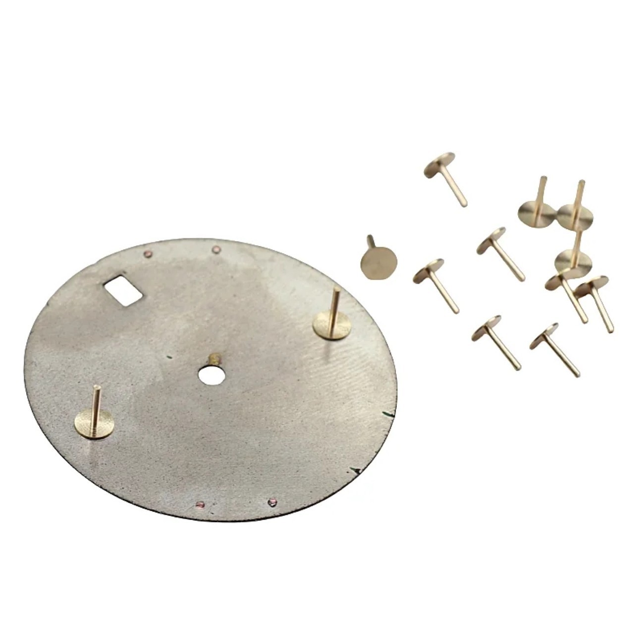 Universal Watch Dial Feet Pin 0.6mm Copper Dial Foot Repair Replacement Part
