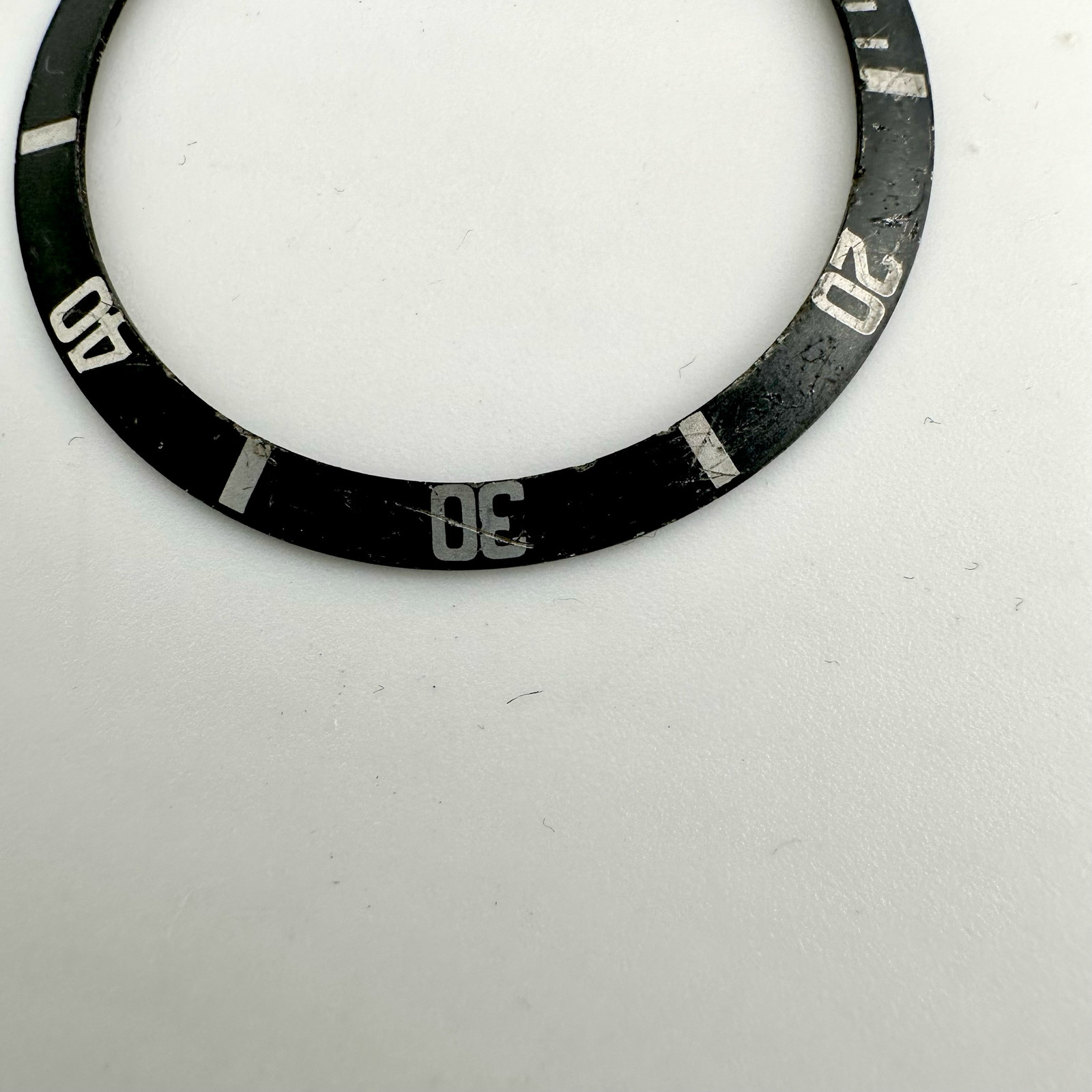 “Kissing 40” Auth. Rolex MK1 Fat Font Submariner 5512 5513 Bezel Insert