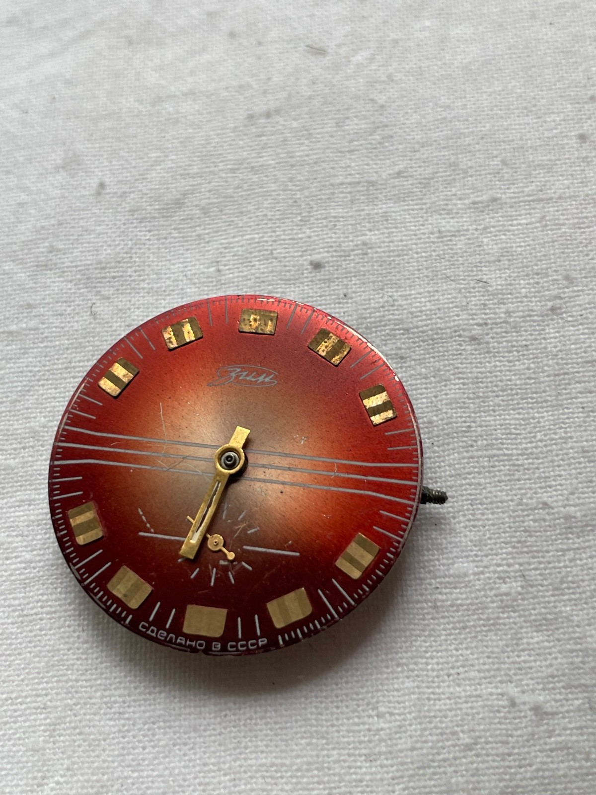 ZiM Pobeda USSR -movement for mens watch AS IS , lot0807
