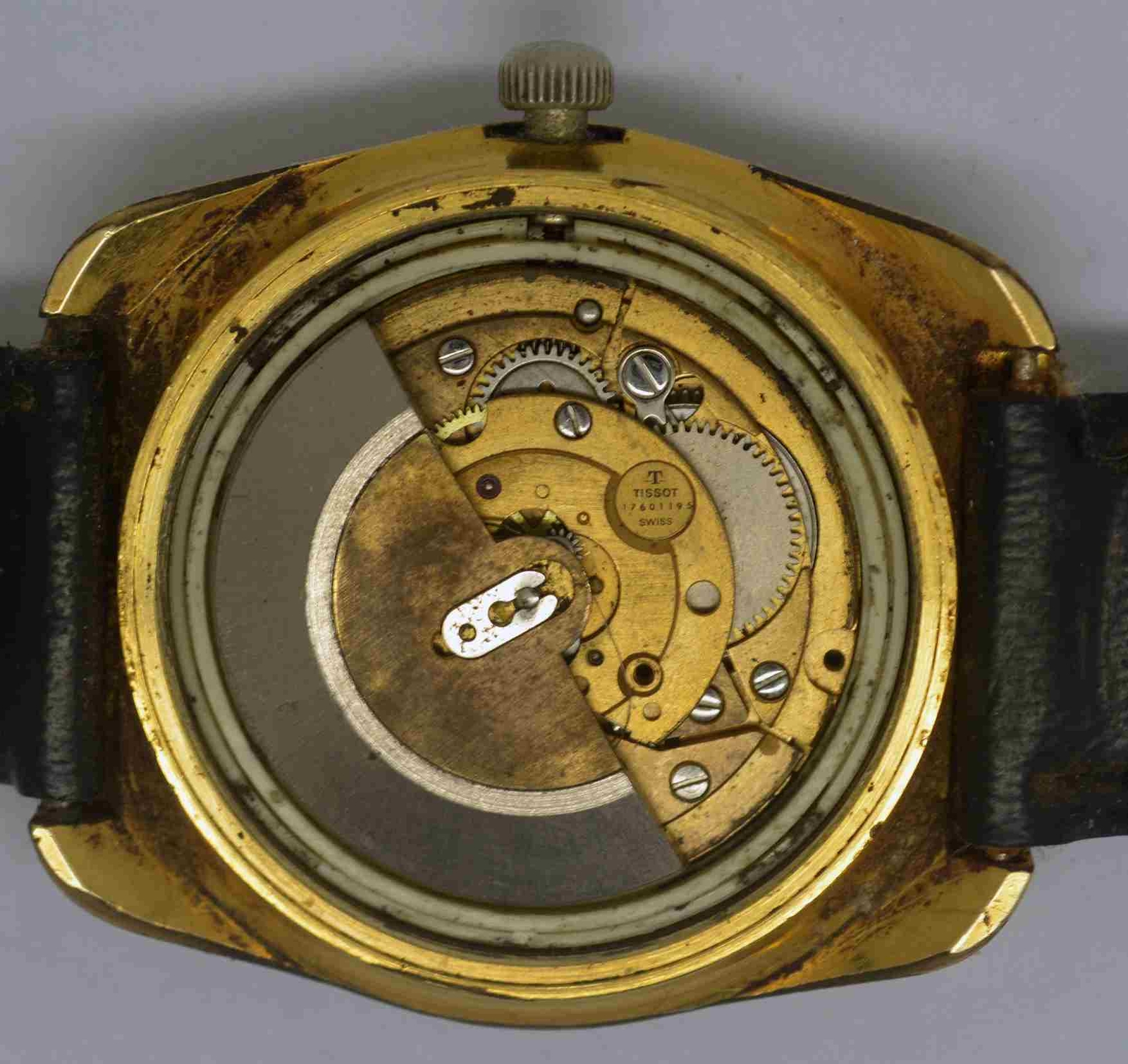 VTG TISSOT SEASTAR Gold Plated Wristwatch. Ref: 44669-2, Cal: 2481. For Repairs