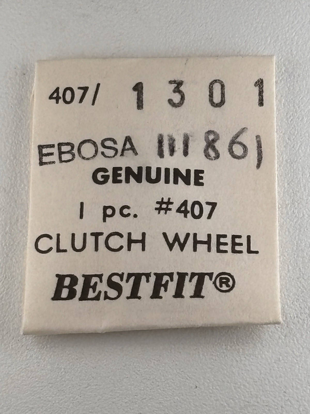 Ebosa 111.861 Clutch Wheel #407 NEW SEALED Bestfit
