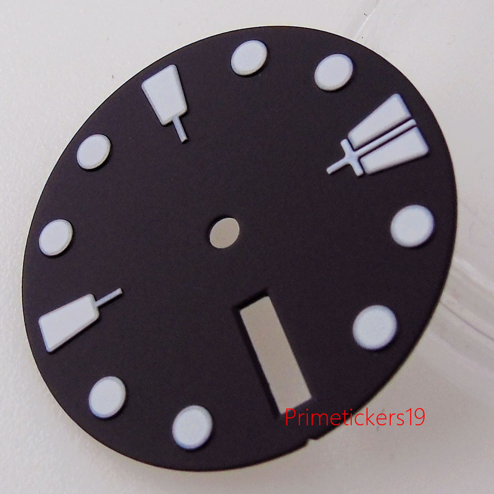 28.5mm Watch Dial Spare Parts Fit For NH36/NH36A Automatic Movement Luminous Day