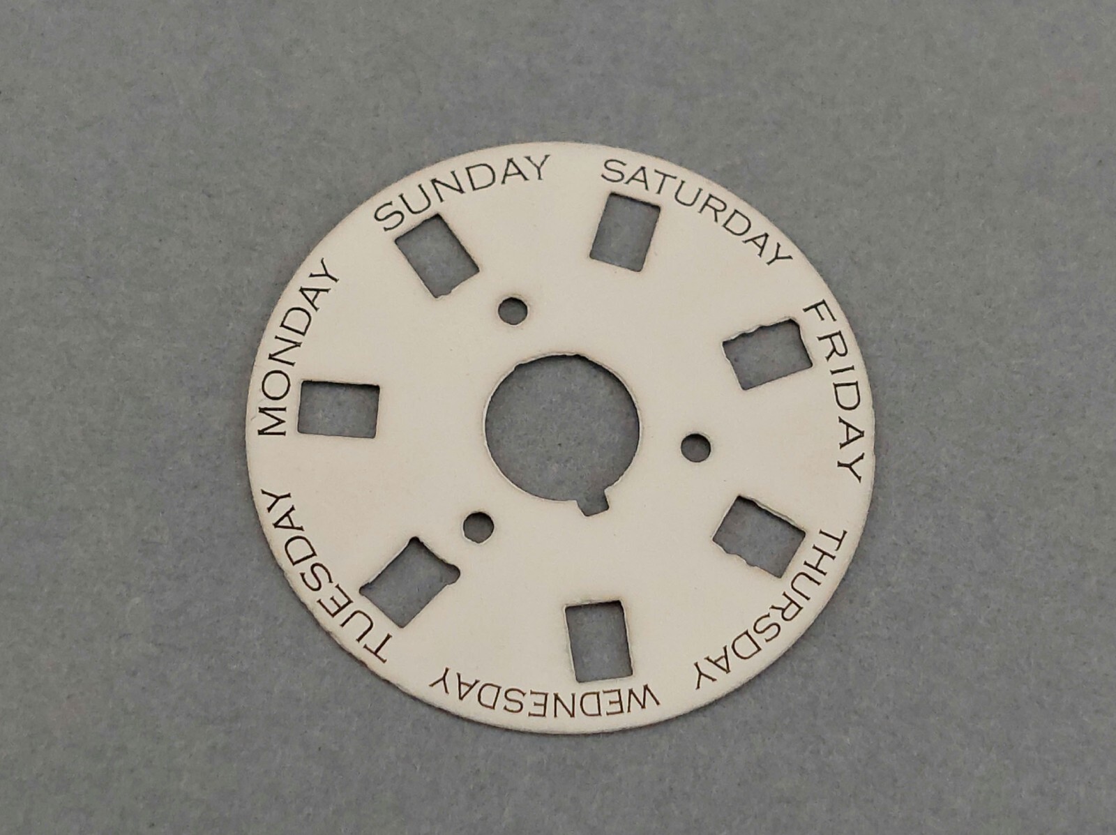 ROLEX 3055 Calendar Day DISC for Day-Date Models Ref. 18038. English