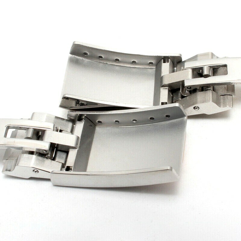 New Short Version 16mm x 9mm Stainless Steel Replacement Folding Clasp For Rolex
