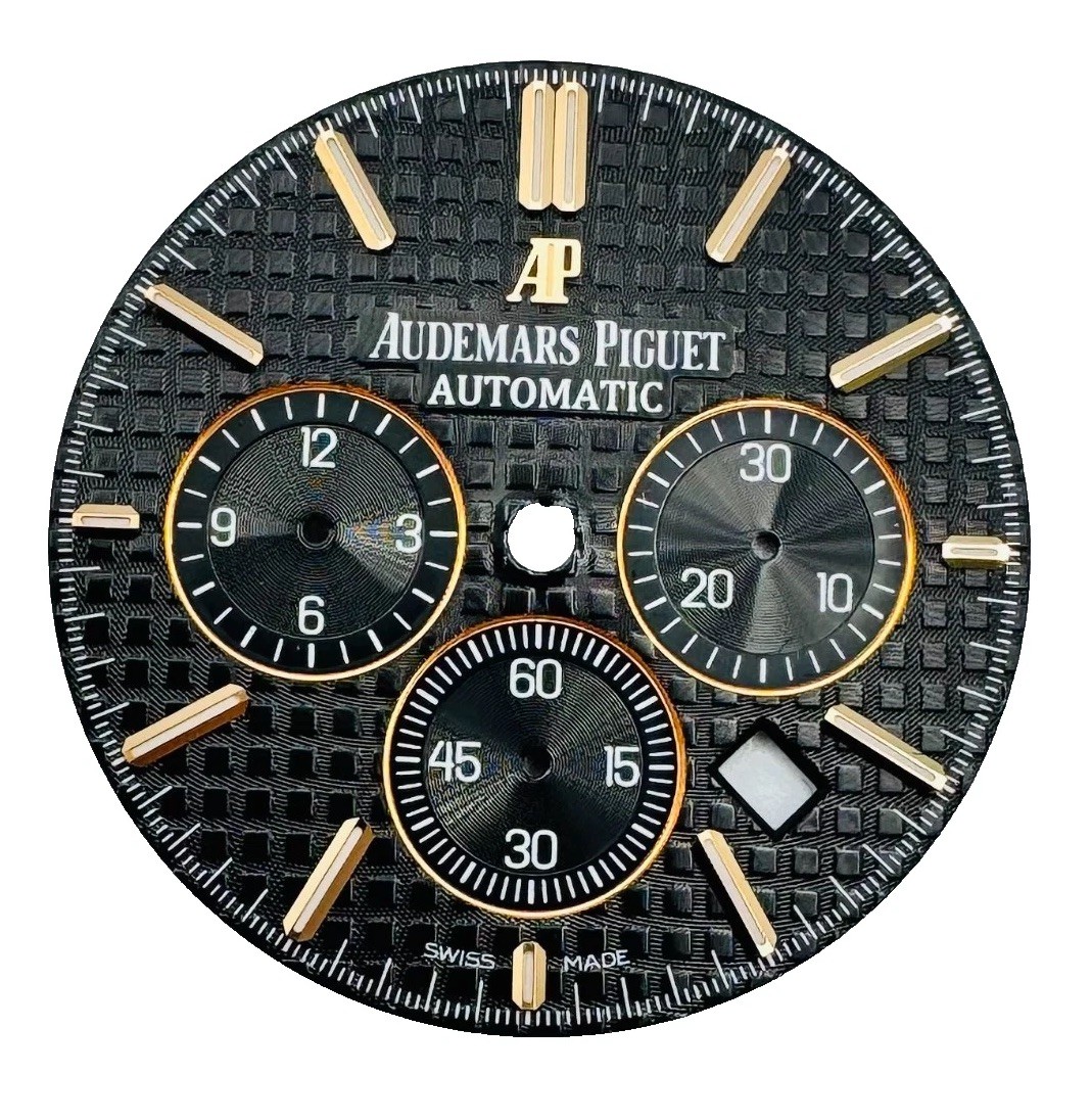 Authentic Audemars Piguet Royal Oak Chronograph Black Dial 41mm Pre‑Owned