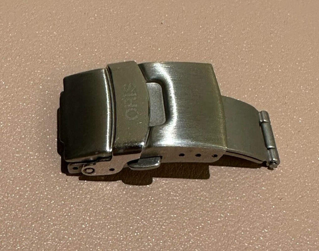 1x Genuine Original Oris Deployment Deployant Clasp Buckle Bracelet Steel 18mm