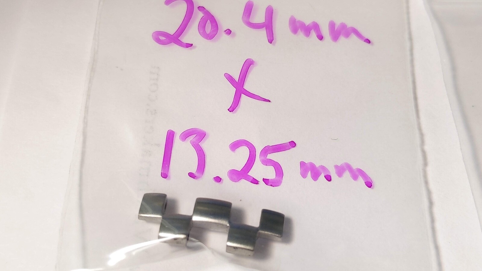 1 LOT of GENUINE Omega LINKS S/S: different sizes, see photos. pre-owned for wat